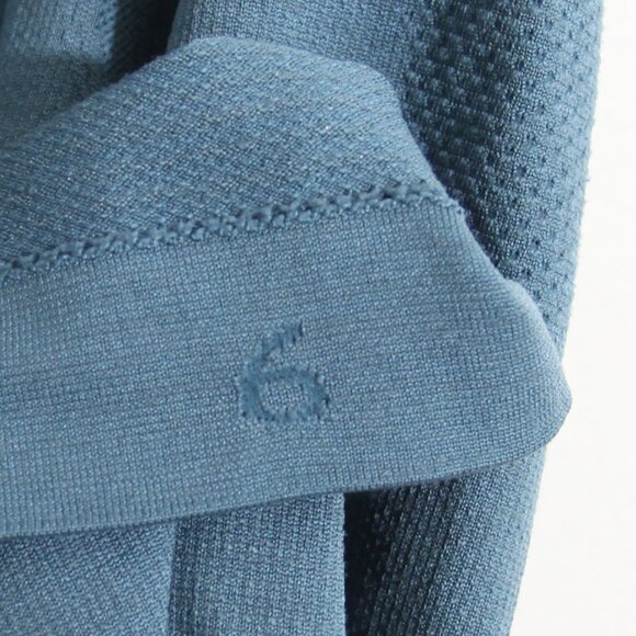 Lululemon Swiftly Tech Racerback Illuminight Blue Tank Top Silverescent Sz 6 - Picture 8 of 10